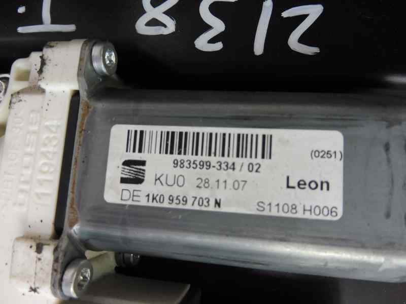 Recambio de elevalunas trasero izquierdo para seat leon (1p1) stylance / style referencia OEM IAM 1P0839401B 1K0959703N 