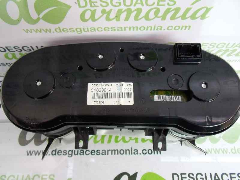 Recambio de cuadro instrumentos para fiat bravo (198) 1.9 dynamic multijet referencia OEM IAM 51820214 503001980001 