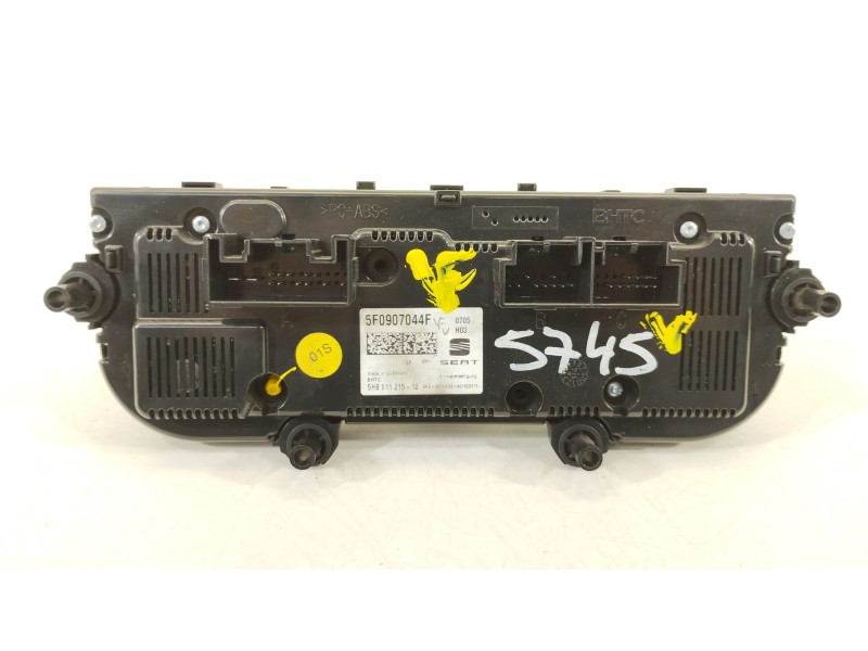 Recambio de mando climatizador para seat leon (5f1) reference plus referencia OEM IAM 5F0907044F  