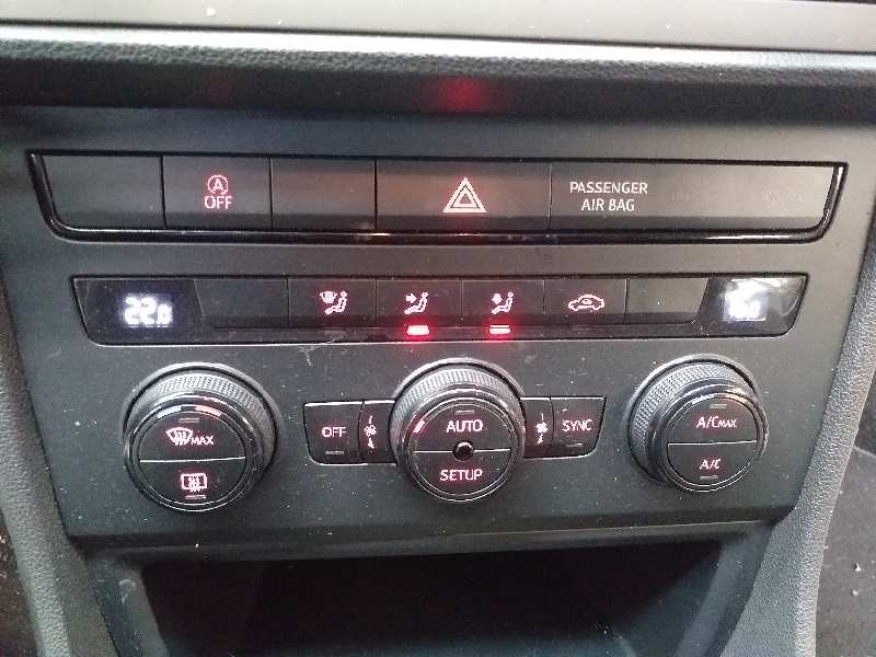 Recambio de mando climatizador para seat leon (5f1) reference plus referencia OEM IAM 5F0907044F  