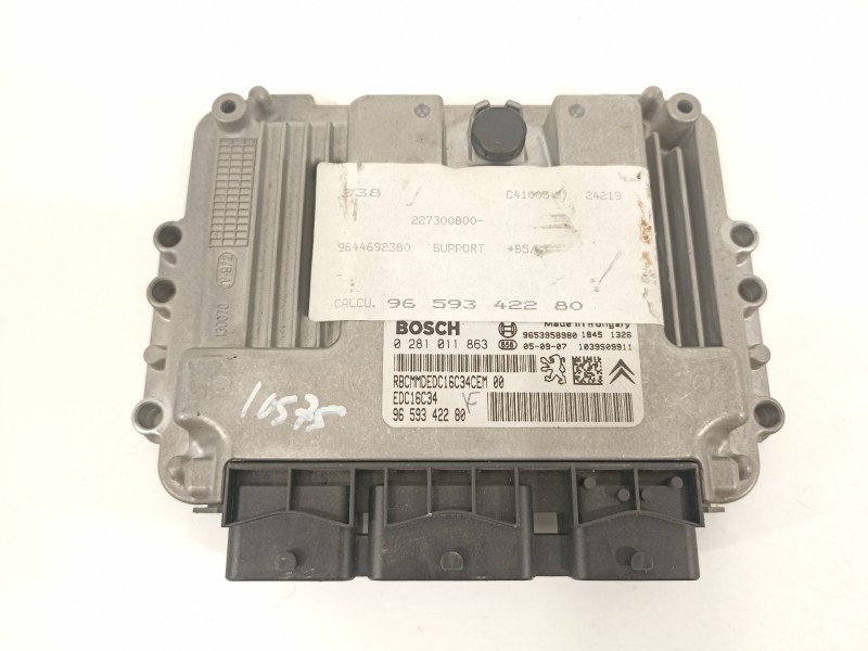 Recambio de centralita motor uce para citroën c4 berlina sx referencia OEM IAM 9659342280 0281011863 