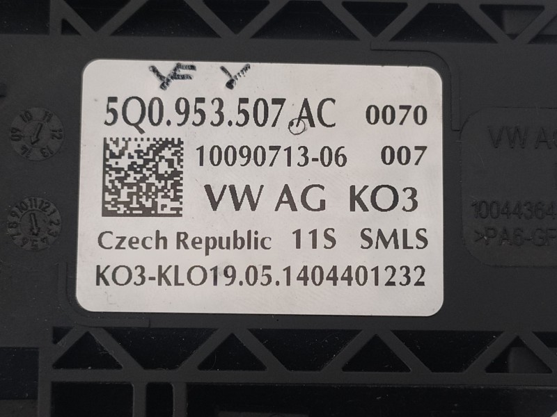 Recambio de mando intermitentes para seat leon (5f1) reference plus referencia OEM IAM 5Q0953507AC 5Q0953513R 