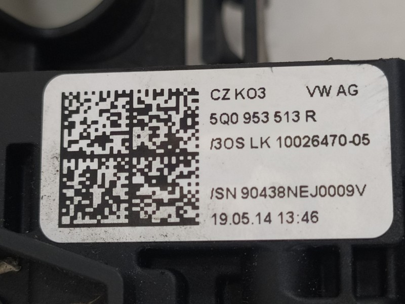 Recambio de mando intermitentes para seat leon (5f1) reference plus referencia OEM IAM 5Q0953507AC 5Q0953513R 