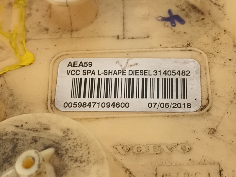 Recambio de bomba combustible para volvo xc60 kinetic 2wd referencia OEM IAM 31405482  
