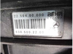 Recambio de electroventilador para mercedes-benz vito (w638) caja cerrada 110 d  (638.074) referencia OEM IAM 6385002200 6385000 2