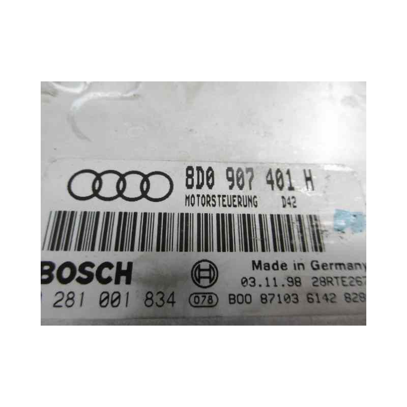 Recambio de centralita motor uce para audi a4 avant (b5) 2.5 tdi referencia OEM IAM 8D0907401H 0281001834 
