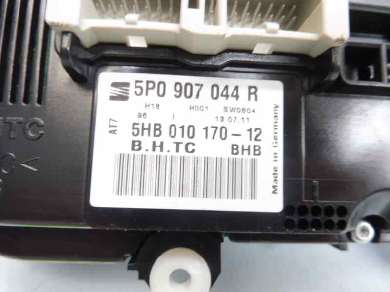 Recambio de mando climatizador para seat leon (1p1) reference copa referencia OEM IAM 5P0907044R 5HB010170-12 