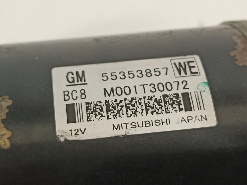 Recambio de motor arranque para opel insignia berlina cosmo referencia OEM IAM 55353857  