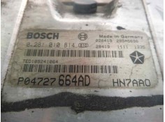 Recambio de centralita motor uce para chrysler voyager (rg) 2.5 crd se referencia OEM IAM P04727664AD 0281010814  2