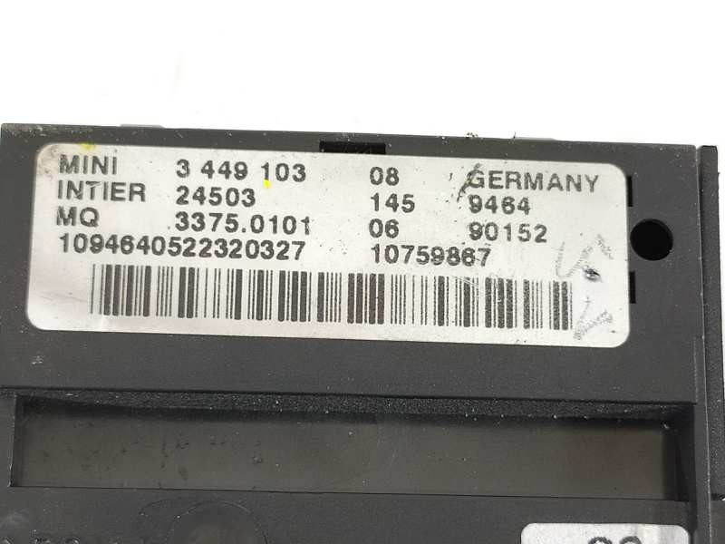 Recambio de conmutador de arranque para mini mini (r56) cooper d referencia OEM IAM 3449103  