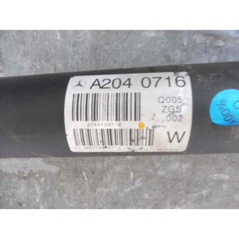 Recambio de transmision central para mercedes-benz clase c (w204) lim. c 220 cdi blueefficiency (204.002) referencia OEM IAM 204