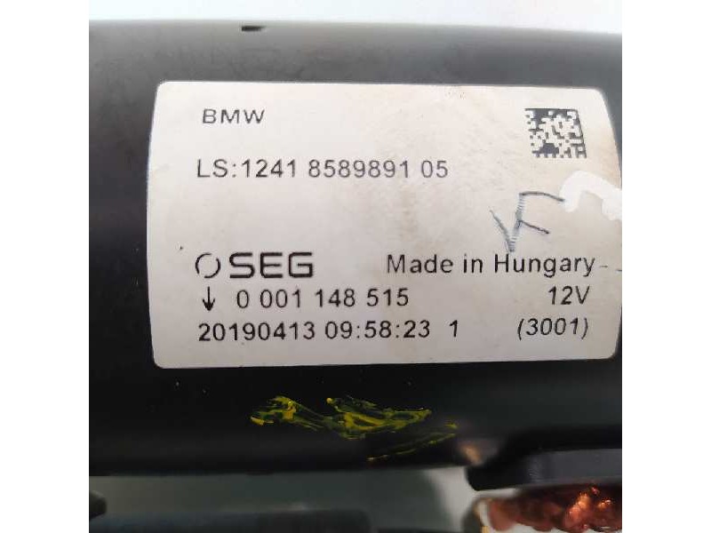 Recambio de motor arranque para bmw serie 3 berlina (g20) 330d referencia OEM IAM 1241858989105 20190413 0001148515