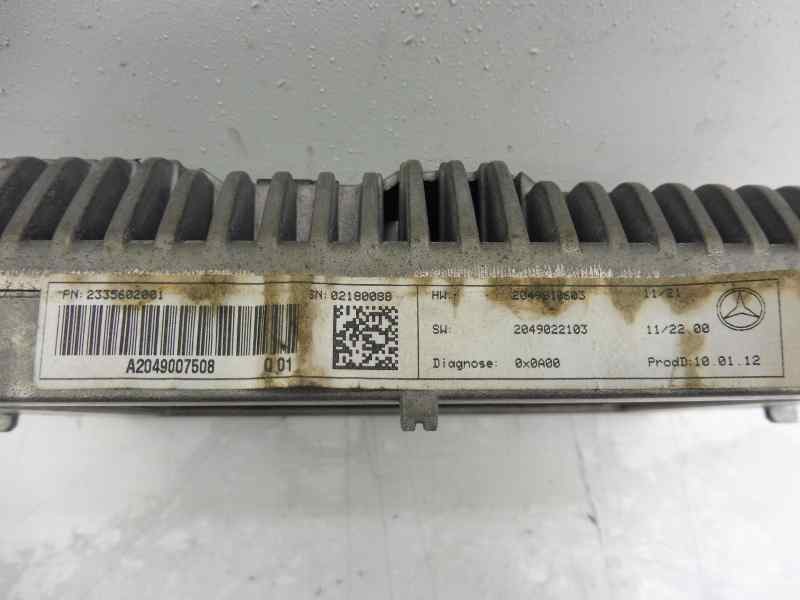 Recambio de pantalla multifuncion para mercedes-benz clase c (w204) lim. c 220 cdi blueefficiency (204.002) referencia OEM IAM A