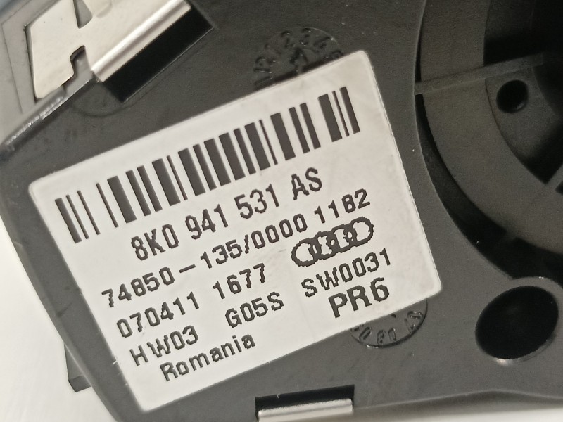 Recambio de mando luces para audi a4 ber. (b8) básico referencia OEM IAM 8K0941531AS  