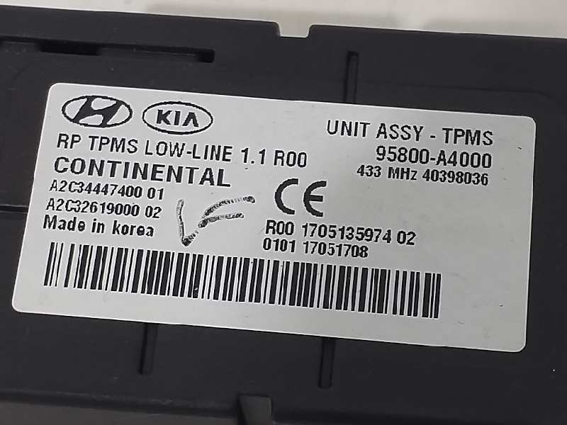 Recambio de modulo electronico para kia carens ( ) business referencia OEM IAM 95800A4000  