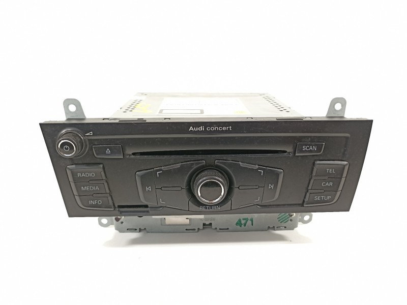 Recambio de sistema audio / radio cd para audi a4 ber. (b8) básico referencia OEM IAM 8T1035186P  