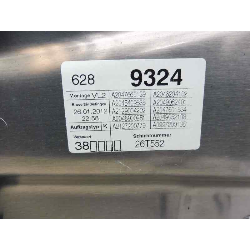 Recambio de elevalunas delantero izquierdo para mercedes-benz clase c (w204) lim. c 220 cdi blueefficiency (204.002) referencia 