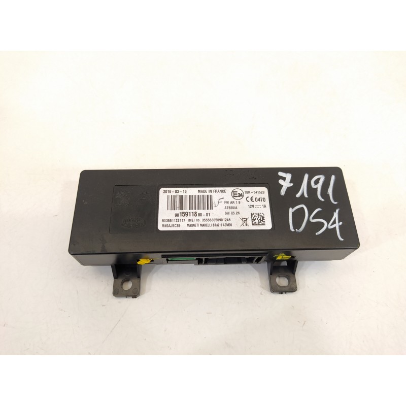 Recambio de modulo electronico para ds 4 style referencia OEM IAM 9815911880  