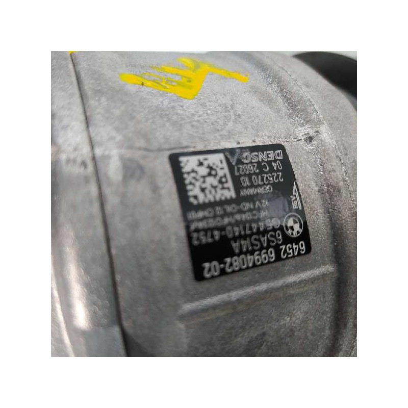 Recambio de compresor aire acondicionado para bmw serie 3 berlina (g20) 330d referencia OEM IAM 64526994082 22527010 GE447140475