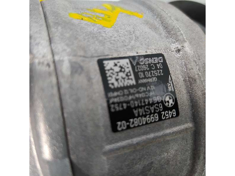 Recambio de compresor aire acondicionado para bmw serie 3 berlina (g20) 330d referencia OEM IAM 64526994082 22527010 GE447140475