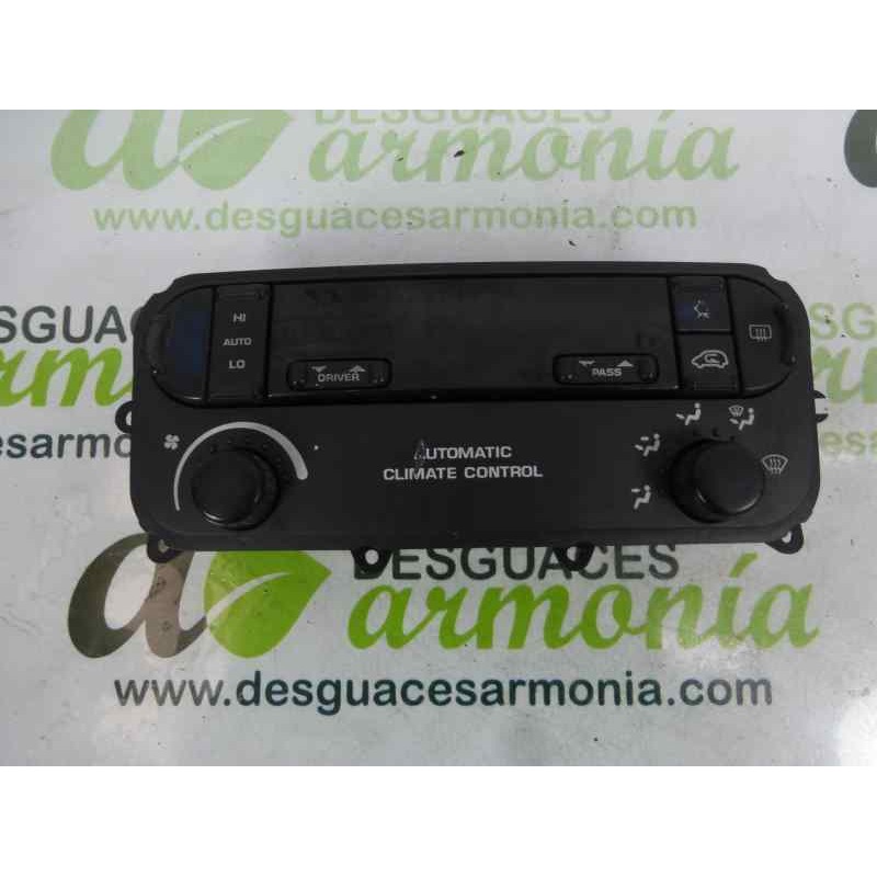 Recambio de mando climatizador para chrysler voyager (rg) 2.5 crd lx referencia OEM IAM P05127379AA 05127379AA 12239589