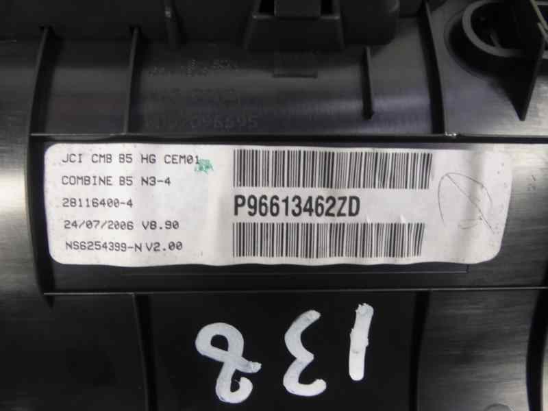 Recambio de cuadro instrumentos para citroën c4 berlina collection referencia OEM IAM P96613462ZD  