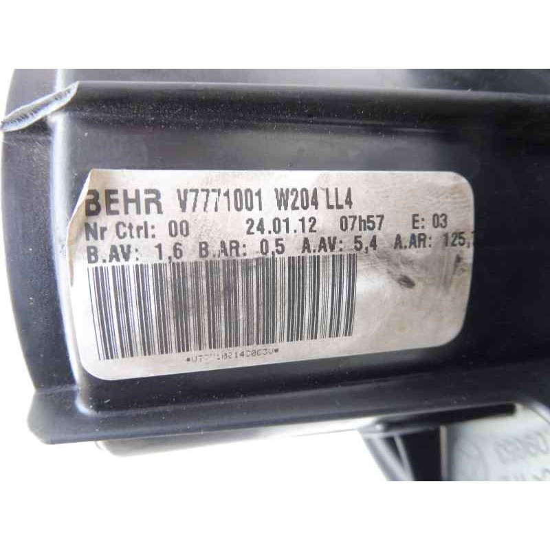 Recambio de ventilador calefaccion para mercedes-benz clase c (w204) lim. c 220 cdi blueefficiency (204.002) referencia OEM IAM 