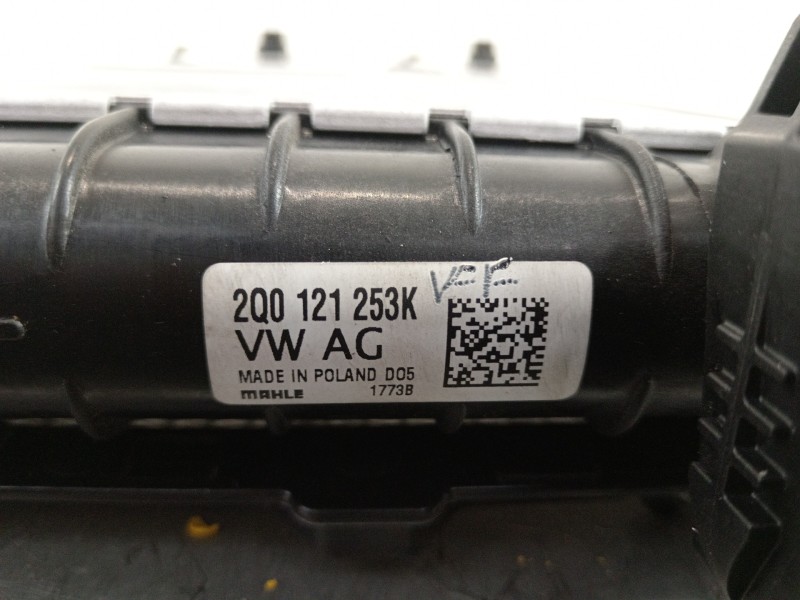 Recambio de radiador agua para audi a1 sportback (gba) 25 tfsi básico referencia OEM IAM 2Q0121253K  