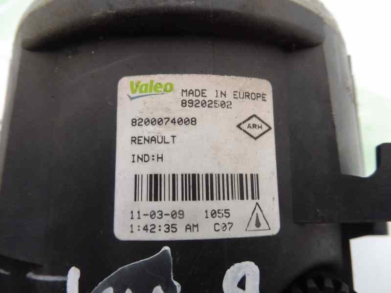 Recambio de faro antiniebla derecho para renault laguna iii expression referencia OEM IAM 8200074008 89202503 