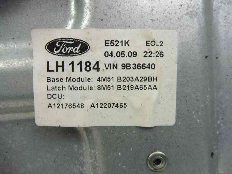 Recambio de elevalunas delantero izquierdo para ford focus lim. (cb4) trend referencia OEM IAM 4M51B203A29BH 4M5T14A389 