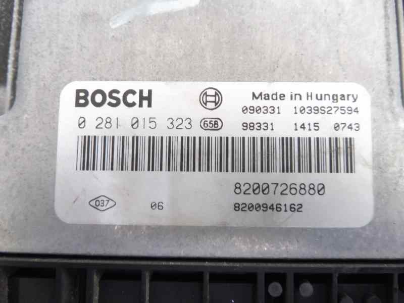 Recambio de centralita motor uce para renault laguna iii expression referencia OEM IAM 8200726880 0281015323 