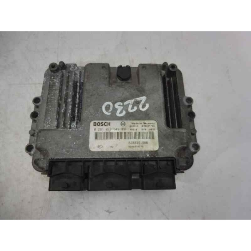 Recambio de centralita motor uce para renault scenic ii confort dynamique referencia OEM IAM 8200391966 0281011549 8200370779