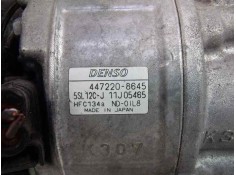 Recambio de compresor aire acondicionado para fiat bravo (198) 1.9 dynamic multijet referencia OEM IAM 4472208645   2