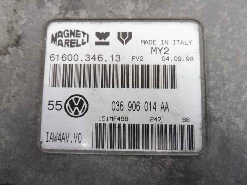Recambio de centralita motor uce para volkswagen golf iv berlina (1j1) básico referencia OEM IAM 036906014AA  
