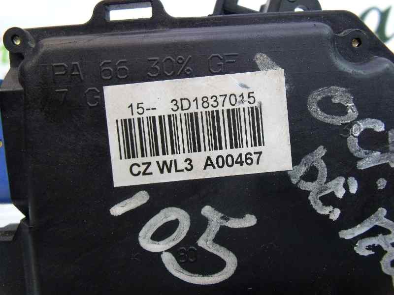 Recambio de cerradura puerta delantera izquierda para skoda octavia berlina (1z3) laurin & klement referencia OEM IAM 3D1837015 