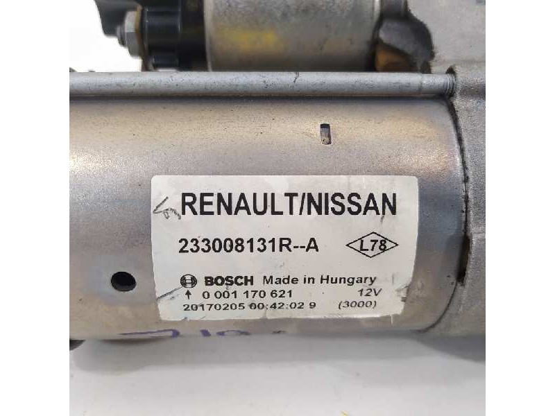Recambio de motor arranque para nissan x-trail (t32) connect referencia OEM IAM 233008131R 001170621 20170205