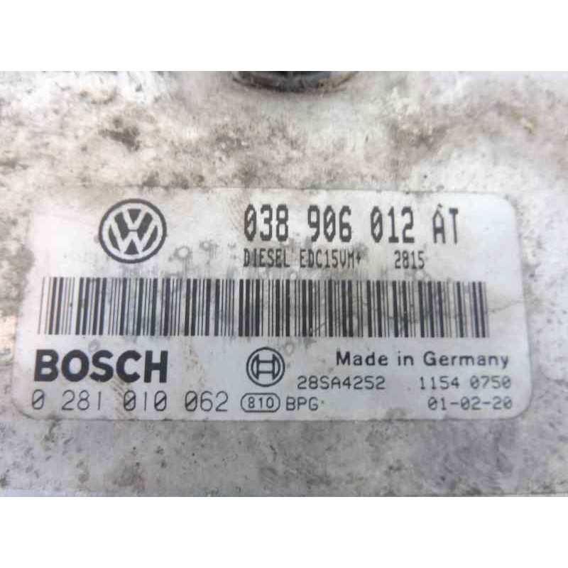 Recambio de centralita motor uce para seat toledo (1m2) sport referencia OEM IAM 038906012AT 0281010062 28SA42521154 0750