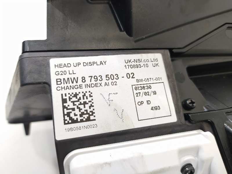 Recambio de pantalla multifuncion para bmw serie 3 berlina (g20) 330d referencia OEM IAM 879350302  