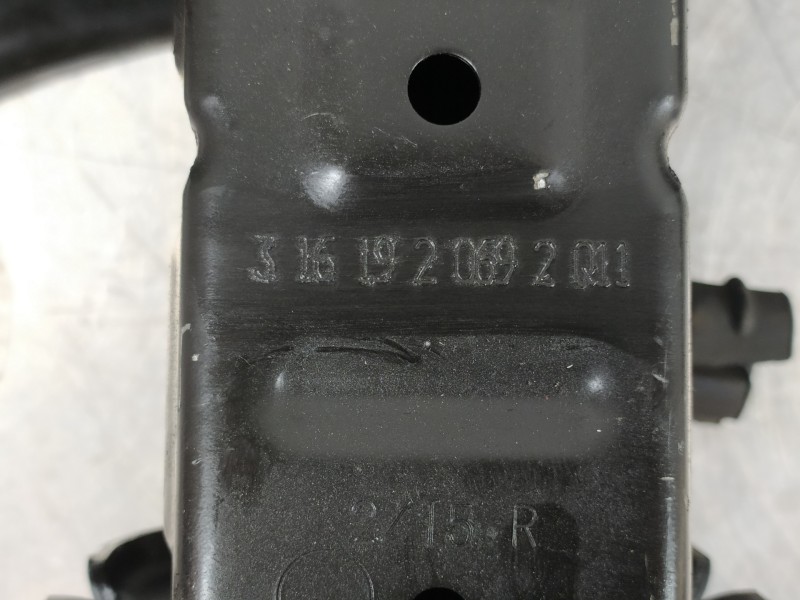 Recambio de refuerzo paragolpes trasero para bmw serie 3 berlina (g20) 330d referencia OEM IAM 316192069  