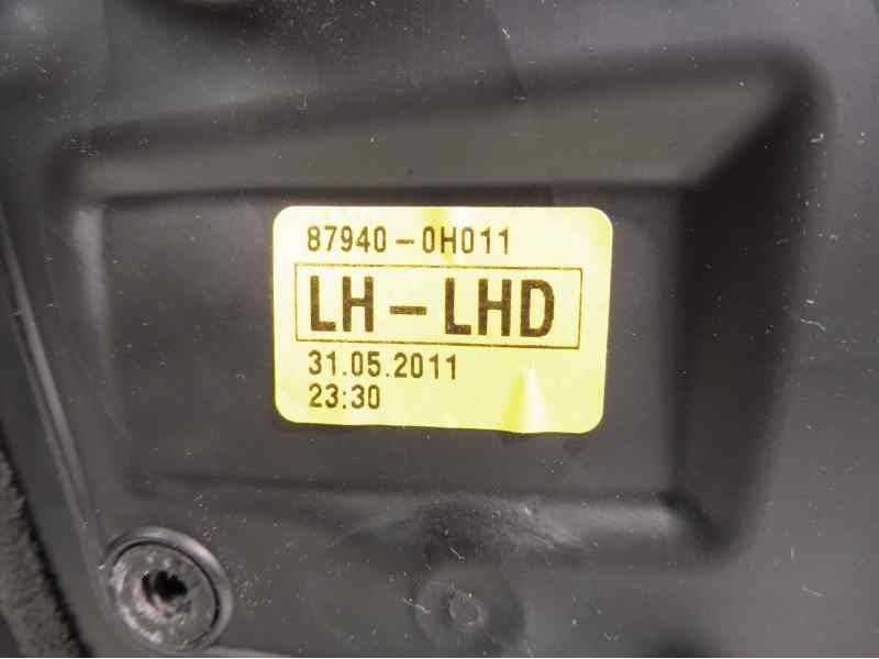 Recambio de retrovisor izquierdo para toyota aygo (kgb/wnb) live referencia OEM IAM 879400H011  