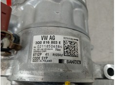 Recambio de compresor aire acondicionado para audi a1 sportback (gba) 25 tfsi básico referencia OEM IAM 3Q0816803E   2