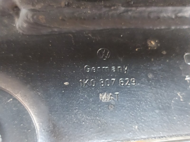 Recambio de refuerzo paragolpes trasero para volkswagen golf v berlina (1k1) trendline referencia OEM IAM 1K0807629  