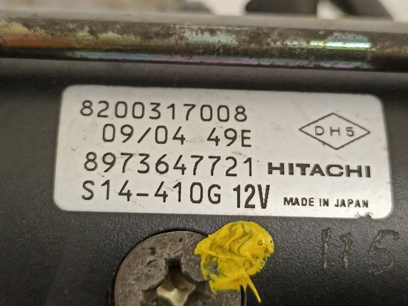 Recambio de motor arranque para renault espace iv (jk0) grand espace initiale referencia OEM IAM 8200317008  