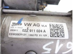 Recambio de motor arranque para audi a1 (8x) ambition referencia OEM IAM 02Z911024A   2