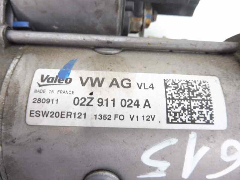 Recambio de motor arranque para audi a1 (8x) ambition referencia OEM IAM 02Z911024A  