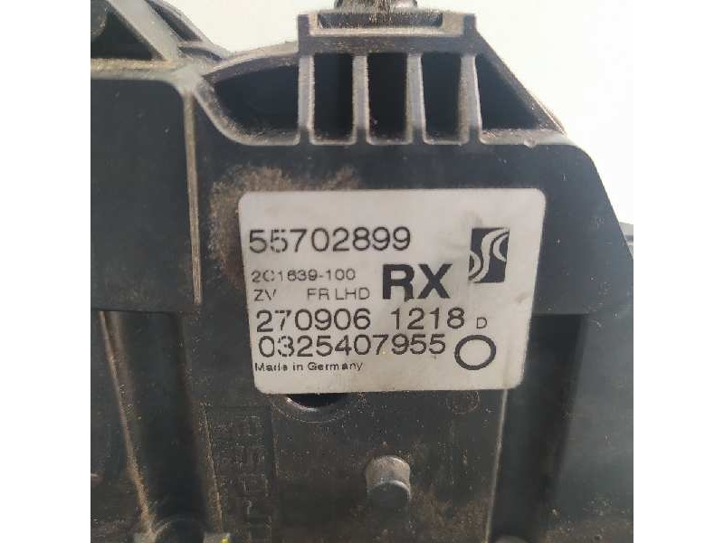 Recambio de cerradura puerta delantera derecha para opel corsa d enjoy referencia OEM IAM 55702899  