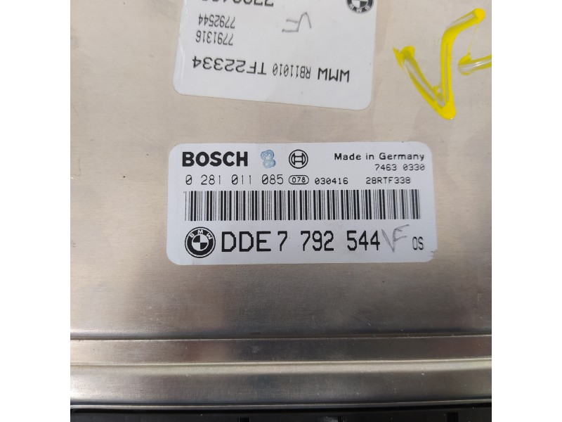 Recambio de centralita motor uce para bmw mini (r50,r53) one d referencia OEM IAM 13617792544  