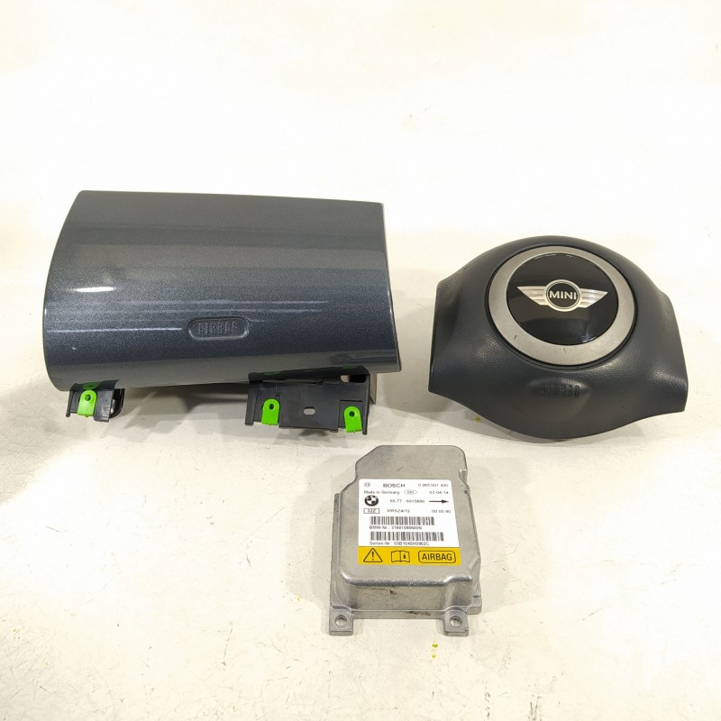 Recambio de kit airbag para bmw mini (r50,r53) one d referencia OEM IAM 65776915886 0285001430 