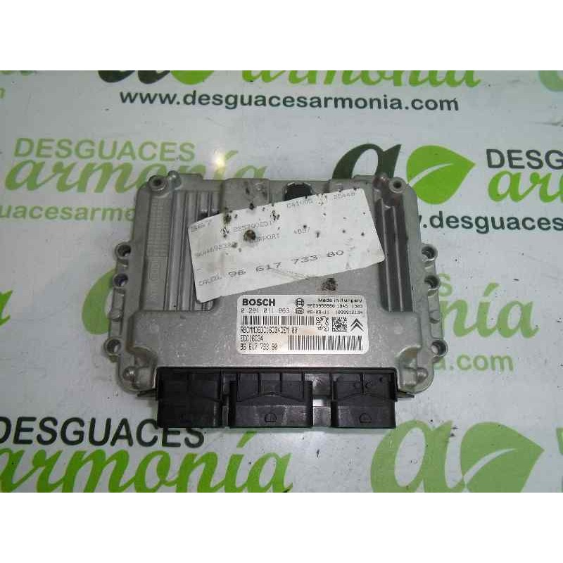 Recambio de centralita motor uce para citroën c4 coupe lx referencia OEM IAM 9661773380 0281011863 