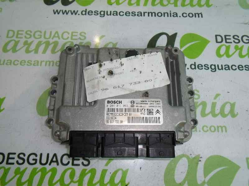 Recambio de centralita motor uce para citroën c4 coupe lx referencia OEM IAM 9661773380 0281011863 